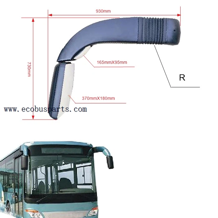 Luxury side mirror is suitable for bus and coach